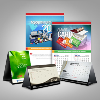 jasa desain dan cetak kalender meja dan dinding