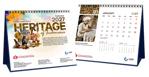 Jasa Desain kalender Perusahaan
